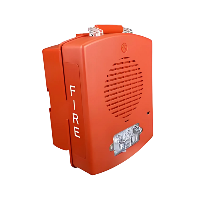 Siemens SL24XHS-FR, Siemens (SL24XHS-FR) Weatherproof Horn/Strobe – Surface Mount Only – “Fire” Text – Red – Nema 4X