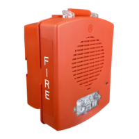 Siemens (SL24XSPS-FR) Weatherproof Speaker/Strobe - Fire Text - Red - Nema 4X