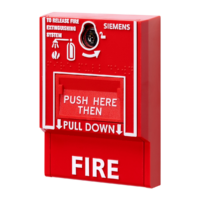 Fire-Lite (BG-12LSP) Dual-Action Pull Station, Spst N/O Switch, Screw Terminal Connections