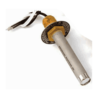 Potter (12-E27120-000-04-0T) Vertical Mount, Brass Hex Head, Normally Closed, 190°F