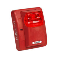 Potter (CS-24WRR) Wall Selectable Red Strobe, Red