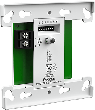 Potter Electric Signal PAD100-LED, Potter (PAD100-LED) Pad 100 Addressable Led Module