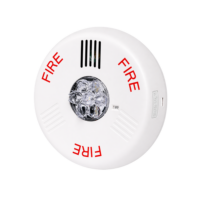 Potter (PE-HSWC) (4871009) Horn Strobe, Led, Ceiling, White, Fire, Clear Lens