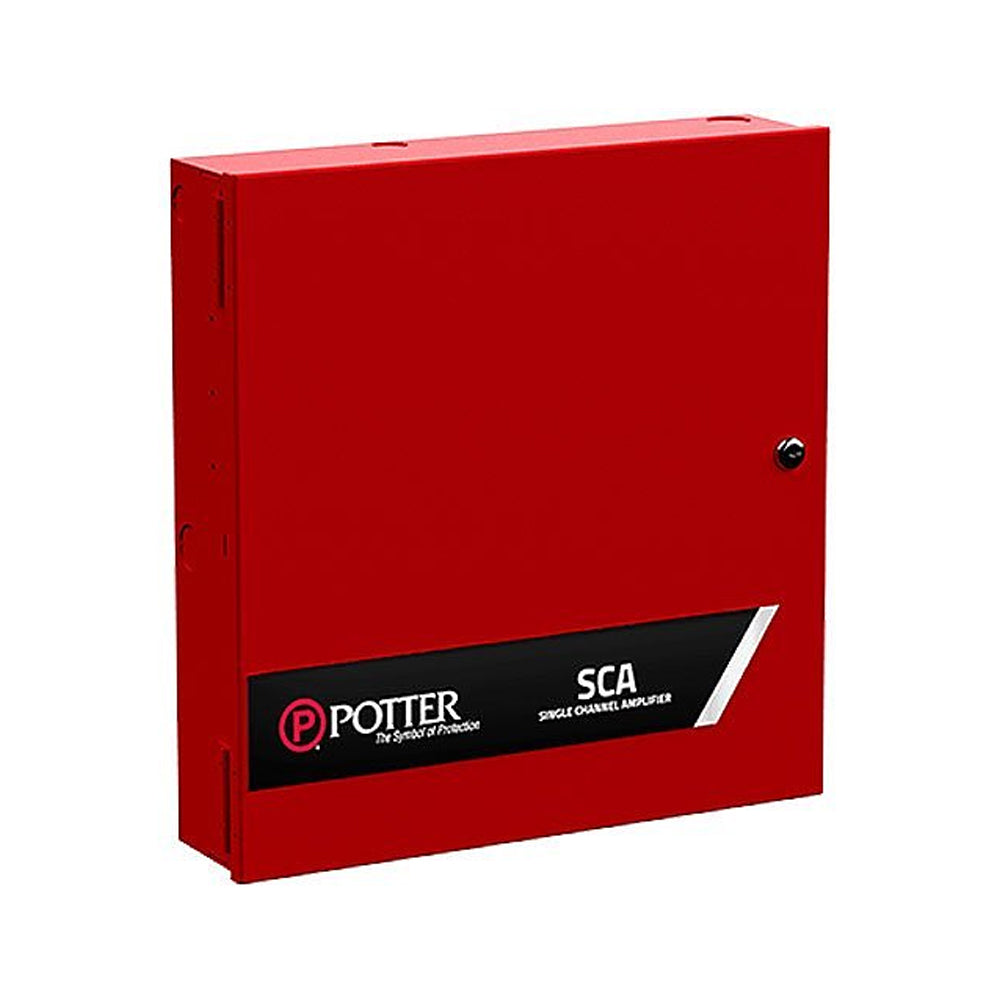 Potter Electric Signal SCA-2570, Potter (SCA-2570) (3520668) Single Channel 25W, 25V Or 70V Selectable Amplifier