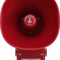 Potter (SPHP-DVSMR) (1460233) High Output Speaker, Surface Mt, 25 Or 70 Vrms, Red