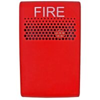 Kidde Commercial (EG1ARF) Compact Wall Horn, Red, Fire Marking
