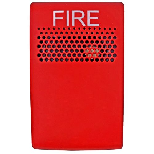 KIDDE COMMERCIAL EG1ARF, Kidde Commercial (EG1ARF) Compact Wall Horn, Red, Fire Marking