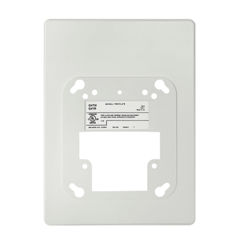 KIDDE COMMERCIAL EG4TW, Kidde Commercial (EG4TW) Wall Trim Plate, White