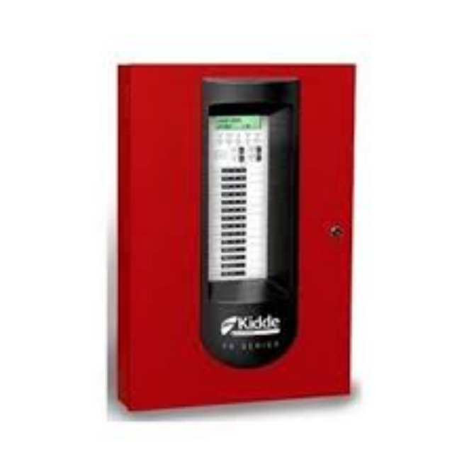 KIDDE COMMERCIAL FX-10R, Kidde Commercial (FX-10R) Conventional Fire Alarm Control Panel Red ? 10 Class B Idcs And 4…