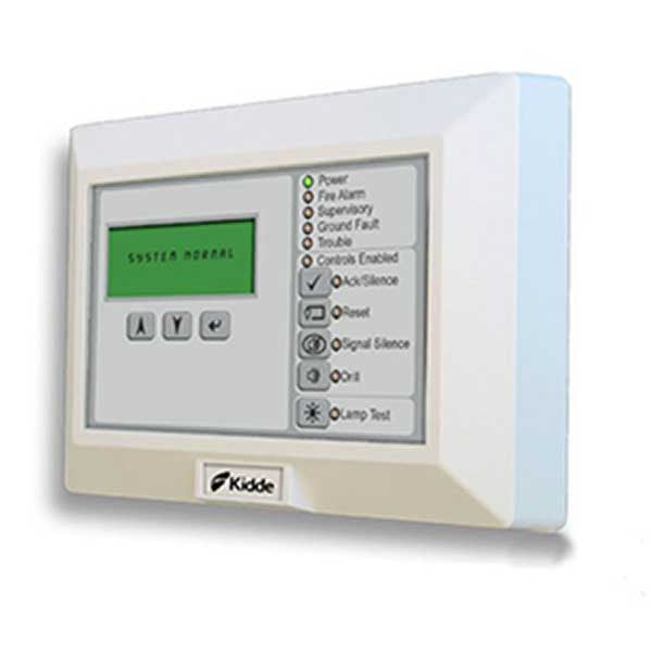KIDDE COMMERCIAL K-RLCD-R-2, Kidde Commercial (K-RLCD-R-2) Remote Annunciator Compatible With Evolve-Ml Series, Lcd
