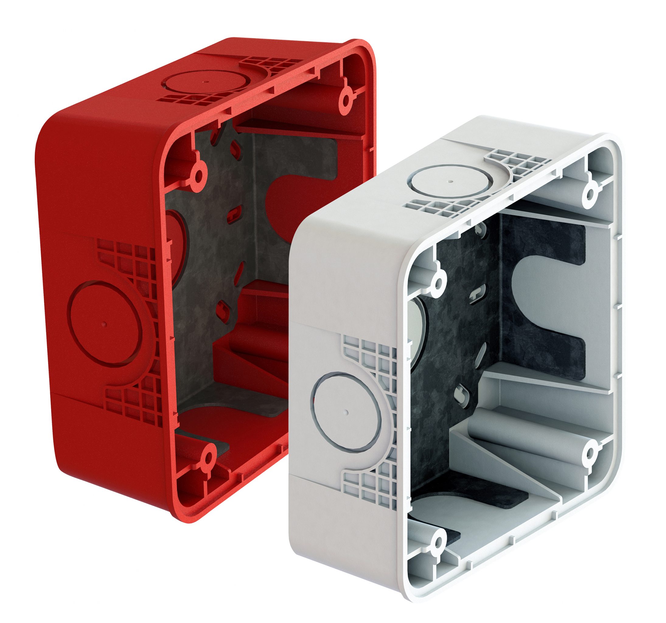Secutron BB-400W, Secutron (BB-400W) White Surface Mount Back Box