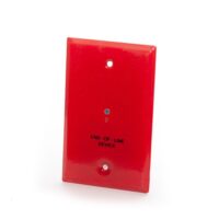 Secutron (MP-300R) Eol Resistor Plate - Red (One Per Zone)