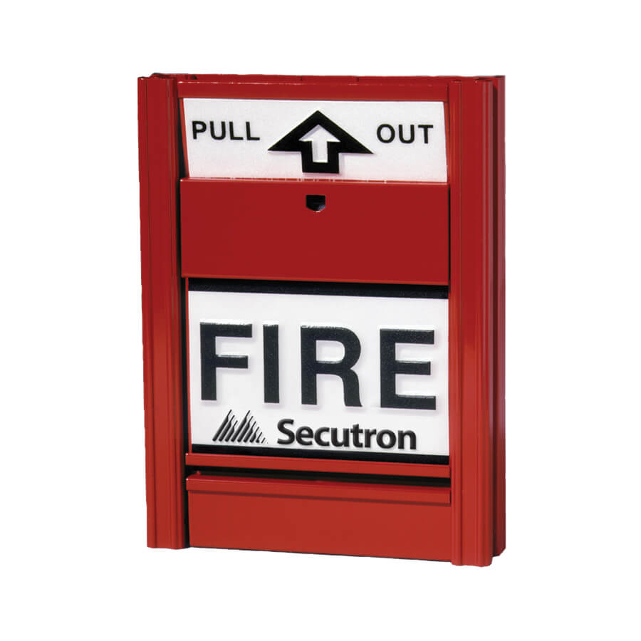 Secutron MRM-401MPU, Secutron (MRM-401MPU) Single Stage Single Action Mp Addressable Manual Pull Station, Ul