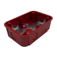 System Sensor (SBBGRL) L-Series Wall Surface Mount Back Box Compact, Red