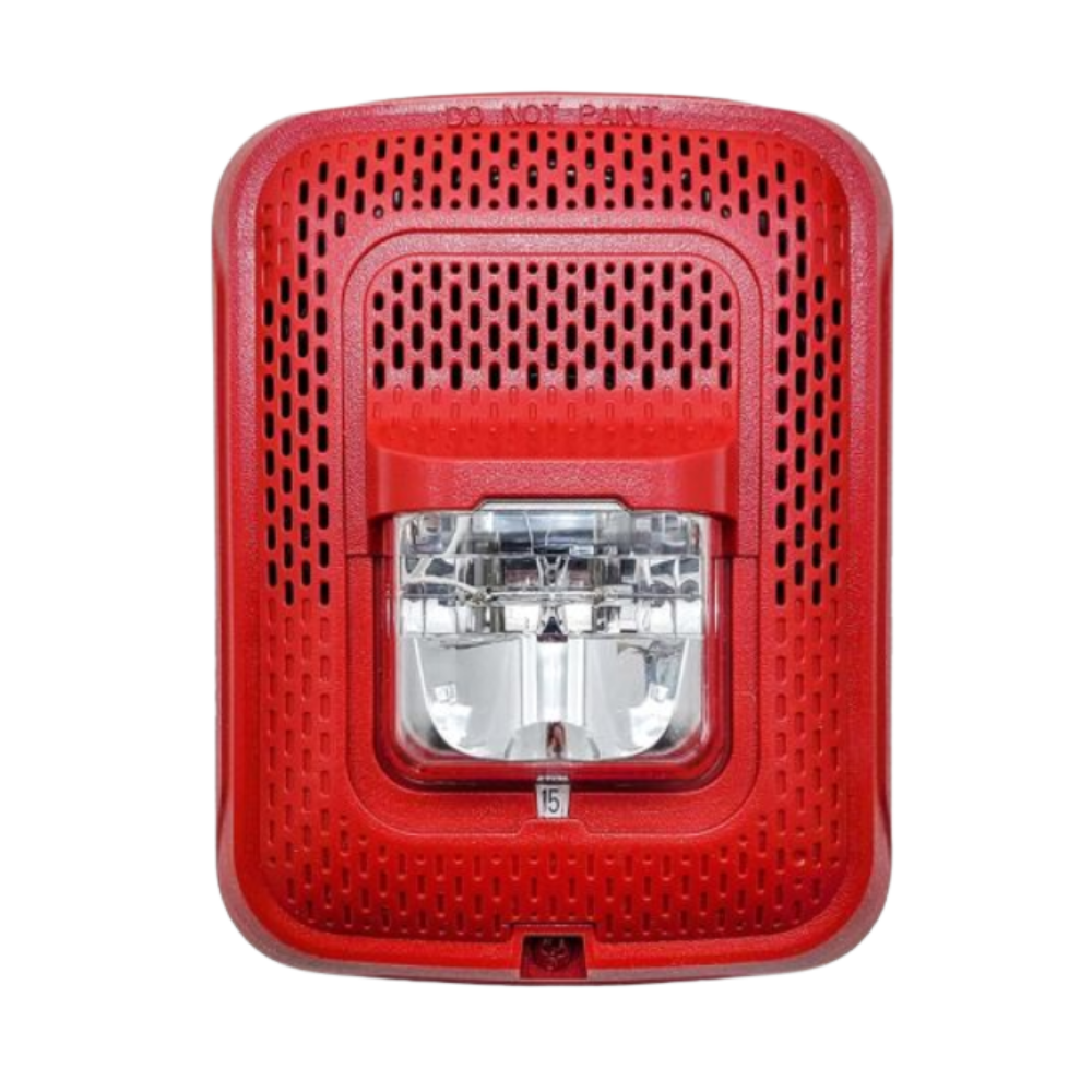 System Sensor SPSRL-P, System Sensor (SPSRL-P) Wall Speaker Strobe, Red, No Marking