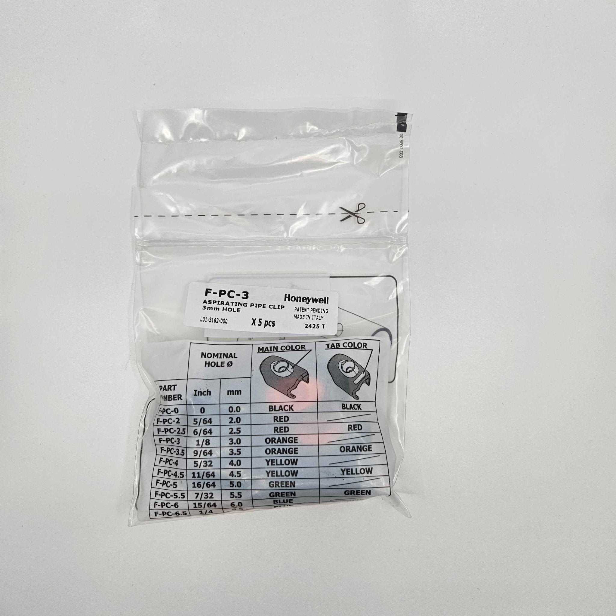 Vesda F-PC-3, Vesda (F-PC-3) Standard-Clip For Asd Pipework (3.0Mm) – Pack Of 5