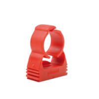Vesda (PIP-009) Xtralis Aspirating Pipe Clips Abs - 25Mm - Red
