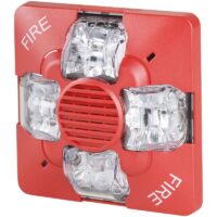 Kidde (EWGAVRF) Otdr Horn/Strb,Red,Fire