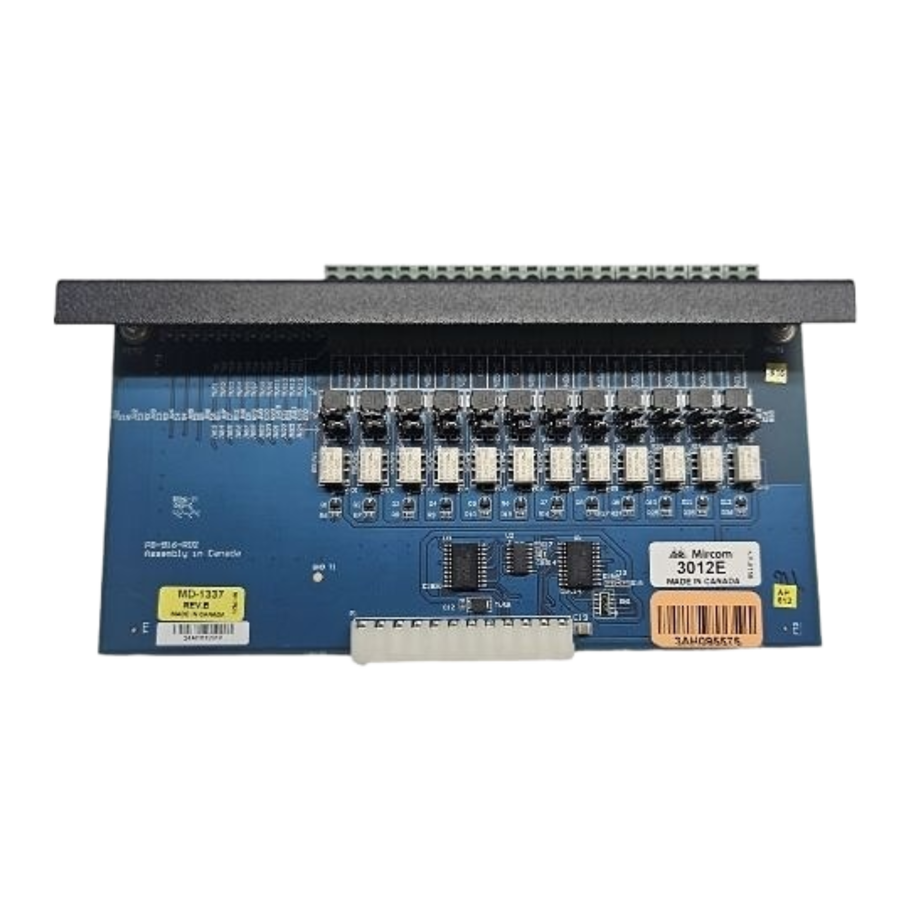 Mircom 3012E, Mircom (3012E) Elevator Restriction Relay Card Mounts In Master Elevator Restriction Relay…