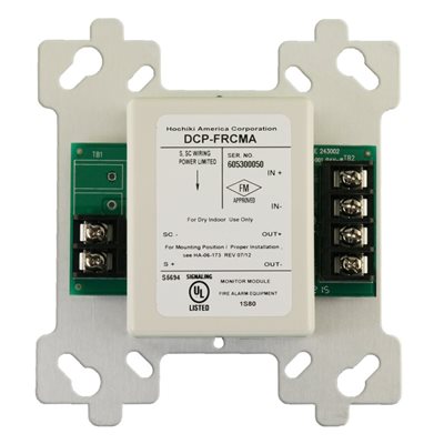 Hochiki DCP-FRCMA, Hochiki (DCP-FRCMA) (0400-02200) Dcp- Fast Response Contact Monitor For 4″ Box