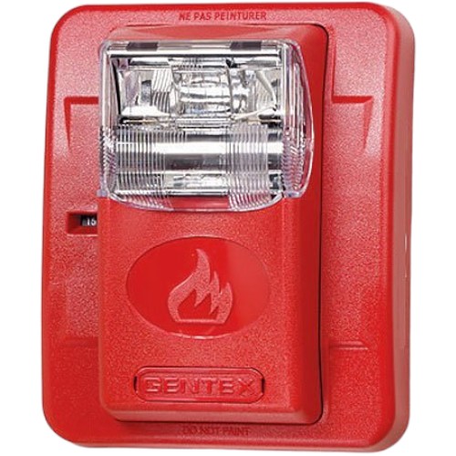 Gentex GES3-24PWR, Gentex (GES3-24PWR) (904-1322-002) Strobe Only, Selectable Candela Strobe, Wall Mount
