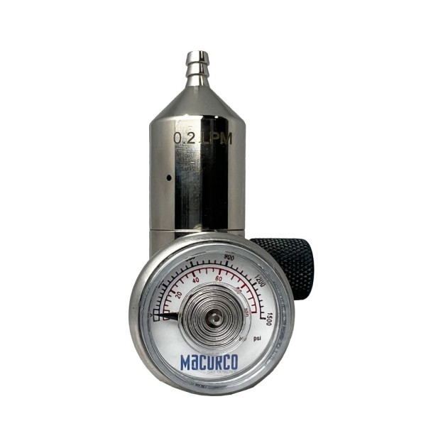 Macurco 70-0714-0468-8, Macurco (70-0714-0468-8) Male Gas Regulator, 715 Connection, 0.2Lpm, 34L