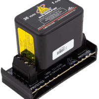 Ditek (DTK-2MHLP36FWB) 36V, 2 Pair, Modular Alam Panel Protector & Base W/ 1A Fuse