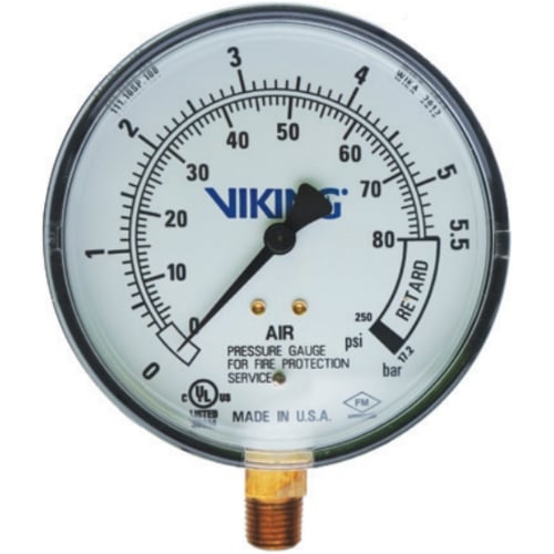 Viking VAIRSF, Viking (VAIRSF) 250 Psi Air Pressure Gauge