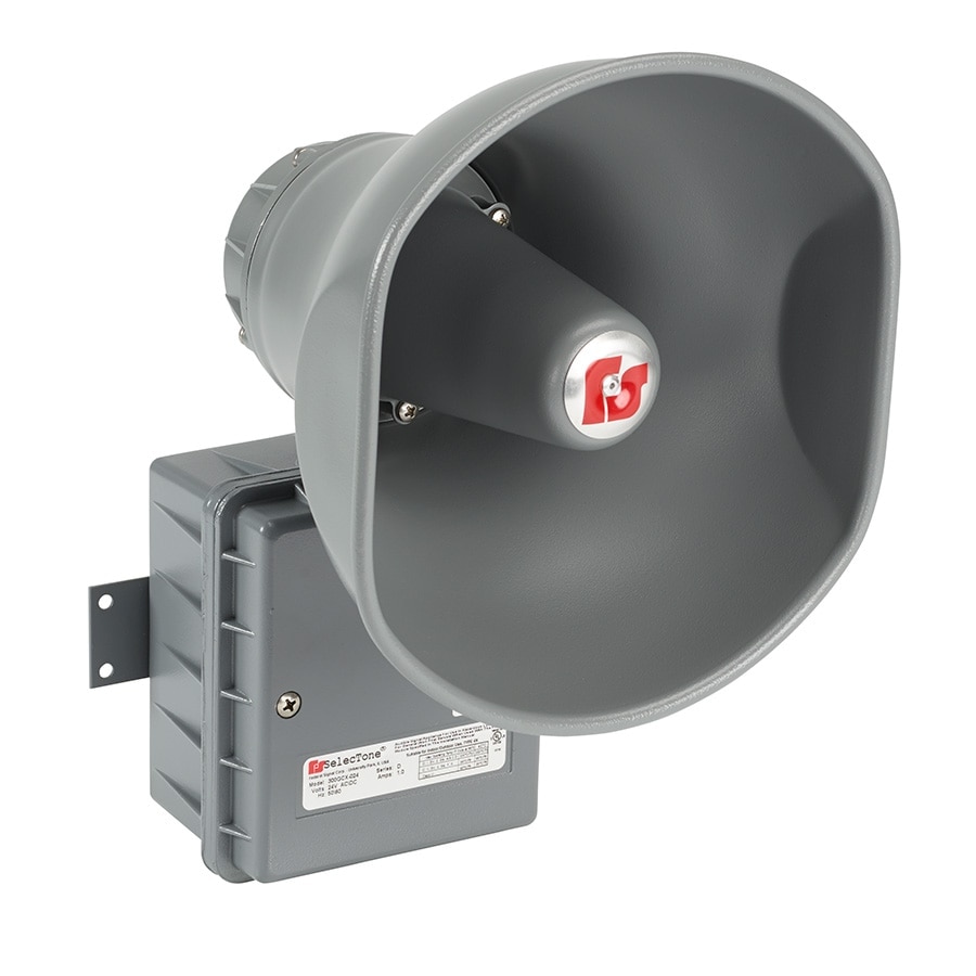 Federal Signal 300GCX-024, Federal Signal (300GCX-024) Signaling Device: 24V Dc, Indoor/Outdoor, Surface, 12.25 In Ht