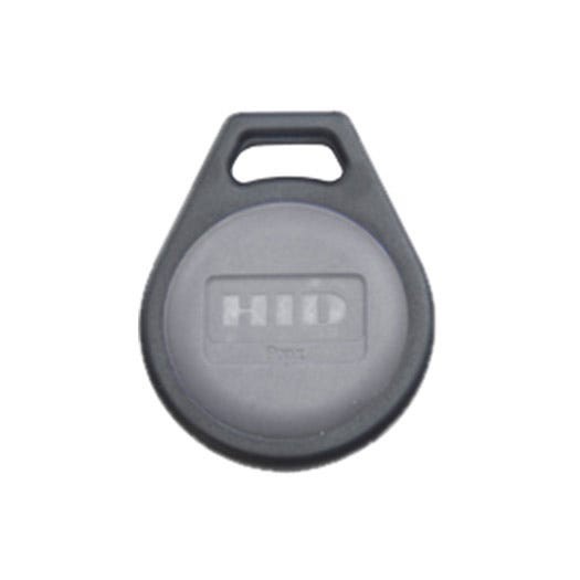 HID 1346LNSNN, Hid (1346LNSNN) Proxkey Iii 1346 Key Fob, Programmed, No Numbers, Black With Gray Insert