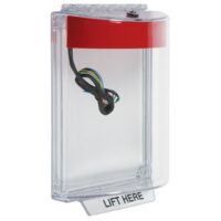 STI STI-13030NR Universal Stopper Dome Cover w/Fl Mt, Horn, Relay, Red Housing, No Label