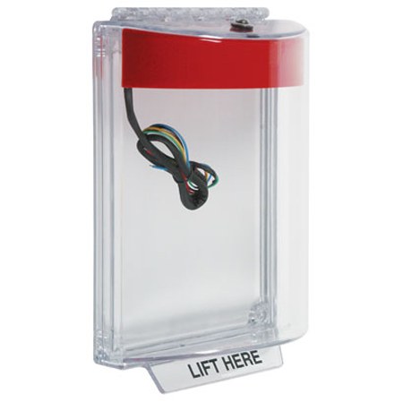 sti sti-13030nr, STI STI-13030NR Universal Stopper Dome Cover w/Fl Mt, Horn, Relay, Red Housing, No Label