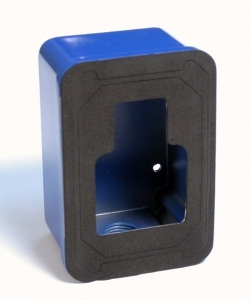 sigcom sg-wp-bl, SigCom SG-WP-BL Backbox & Gasket Assembly, Weatherproof, Blue